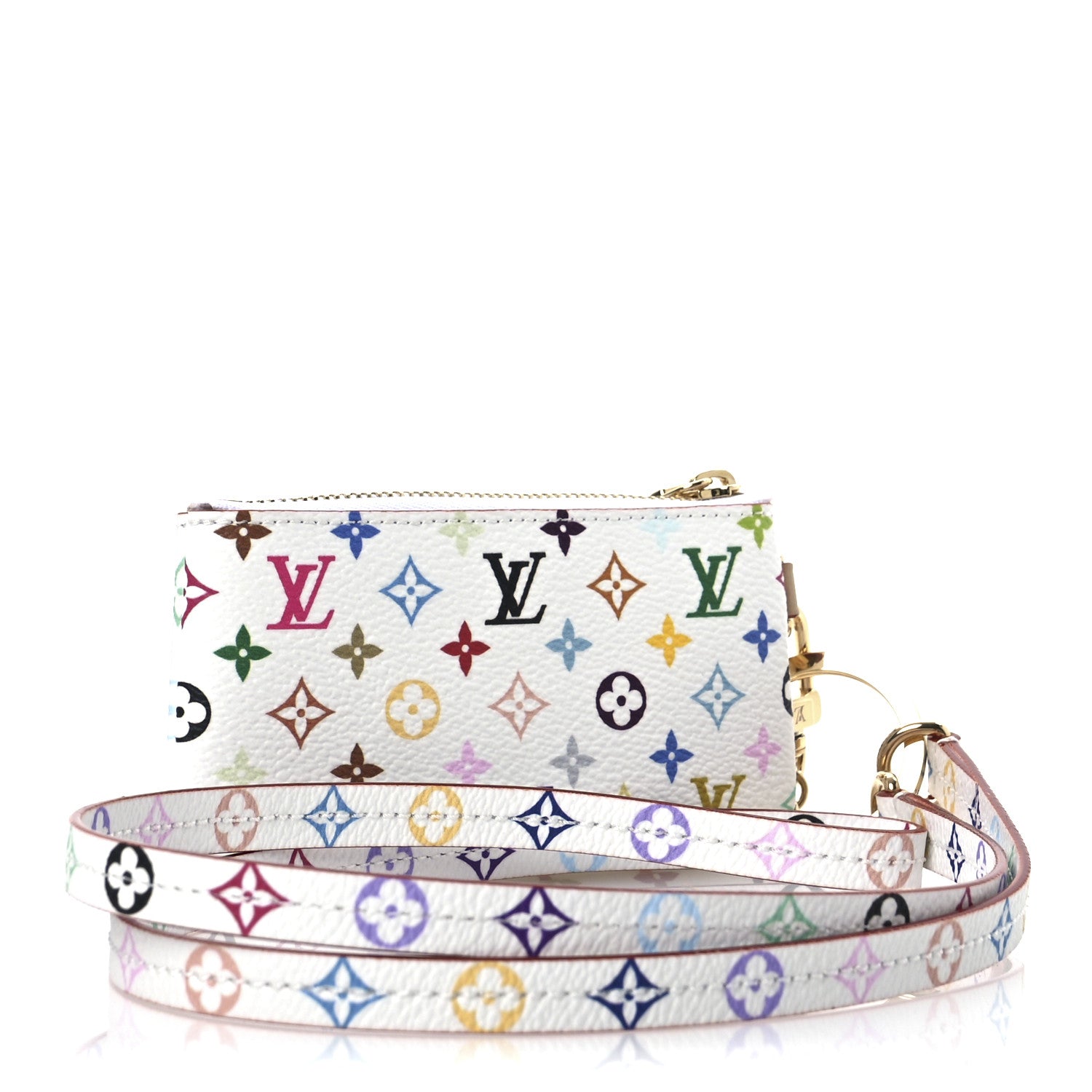 Louis Vuitton LV X TM Monogram Multicolor Phone Holder White 4 of 13