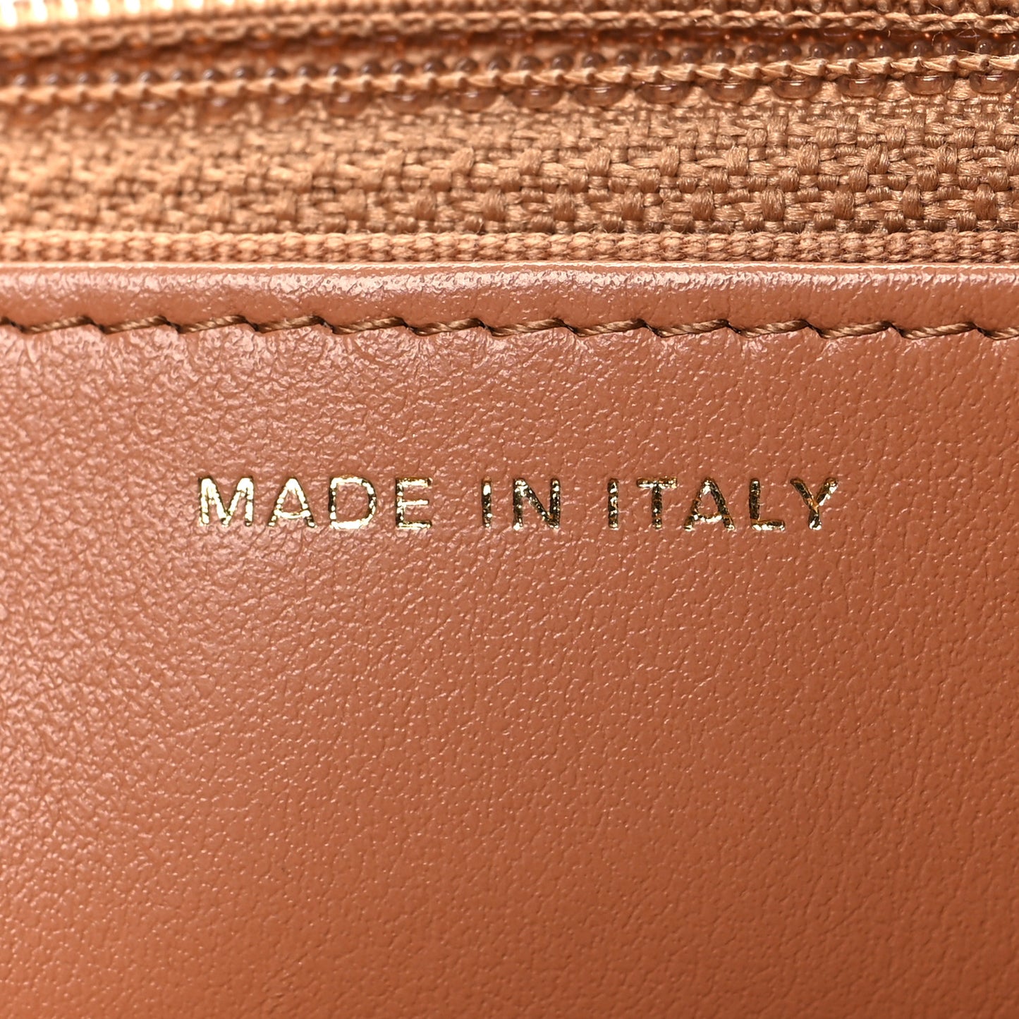 Lambskin Quilted Chanel 19 Wallet On Chain WOC Brown