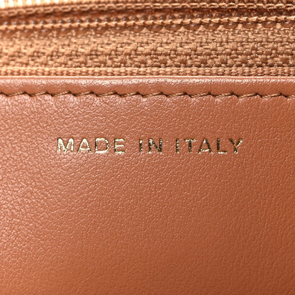 Chanel Lambskin Quilted Chanel 19 Wallet On Chain WOC Brown 7 of 12