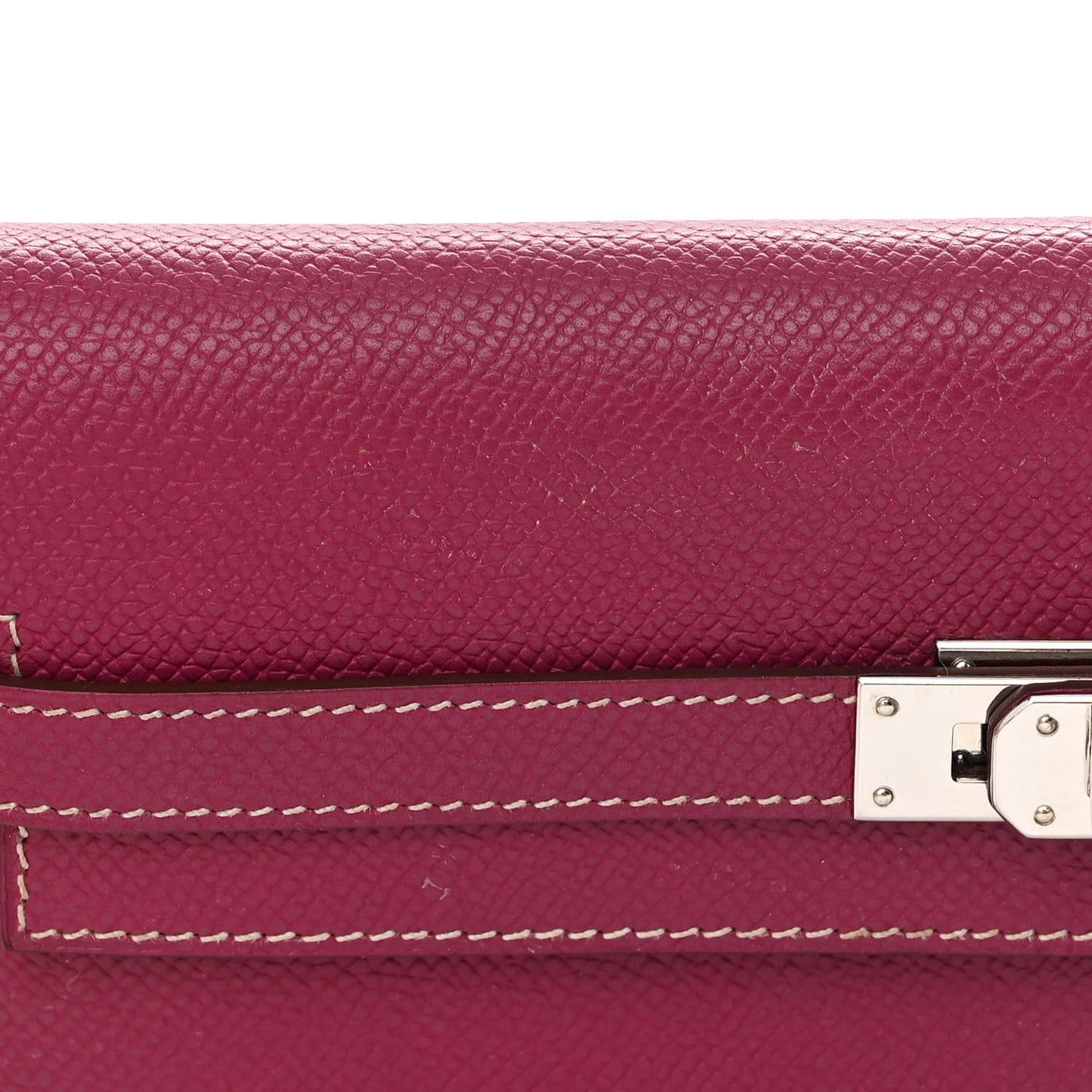 Epsom Candy Kelly Longue Wallet Tosca Rose Tyrien
