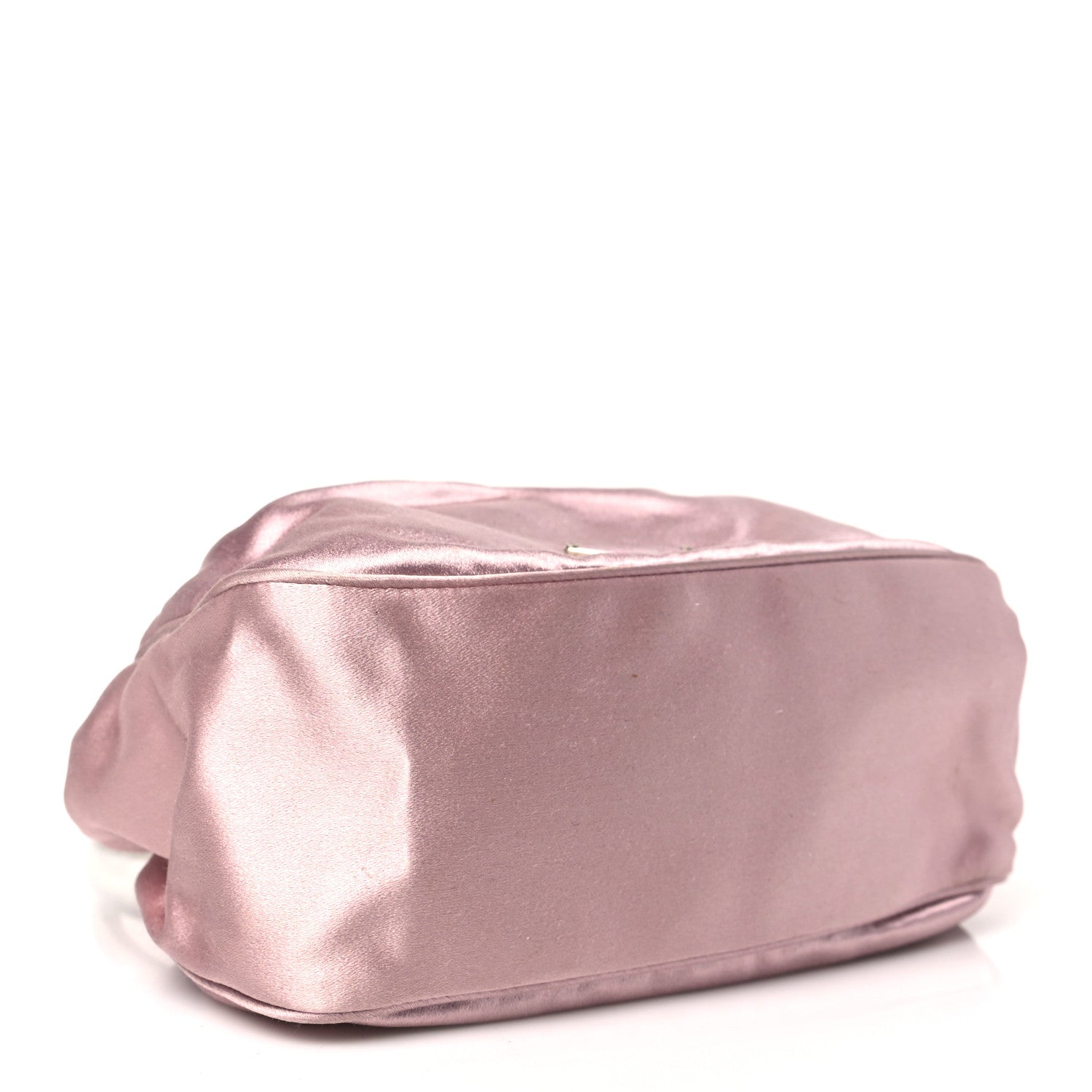 Prada Satin Raso Ring Wrist Bag Mughetto 5 of 11