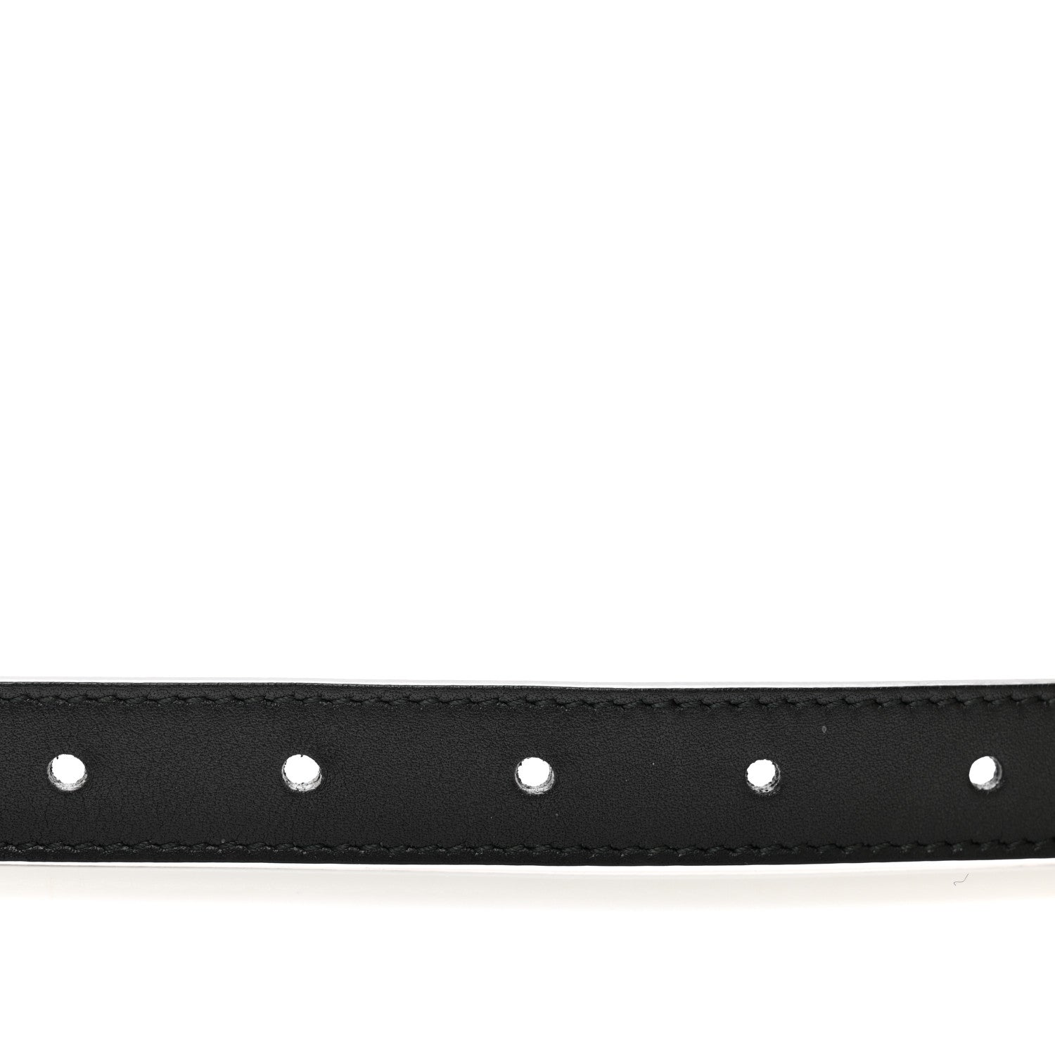 Gucci Calfskin Double G 20mm Belt 85 34 Black 4 of 6