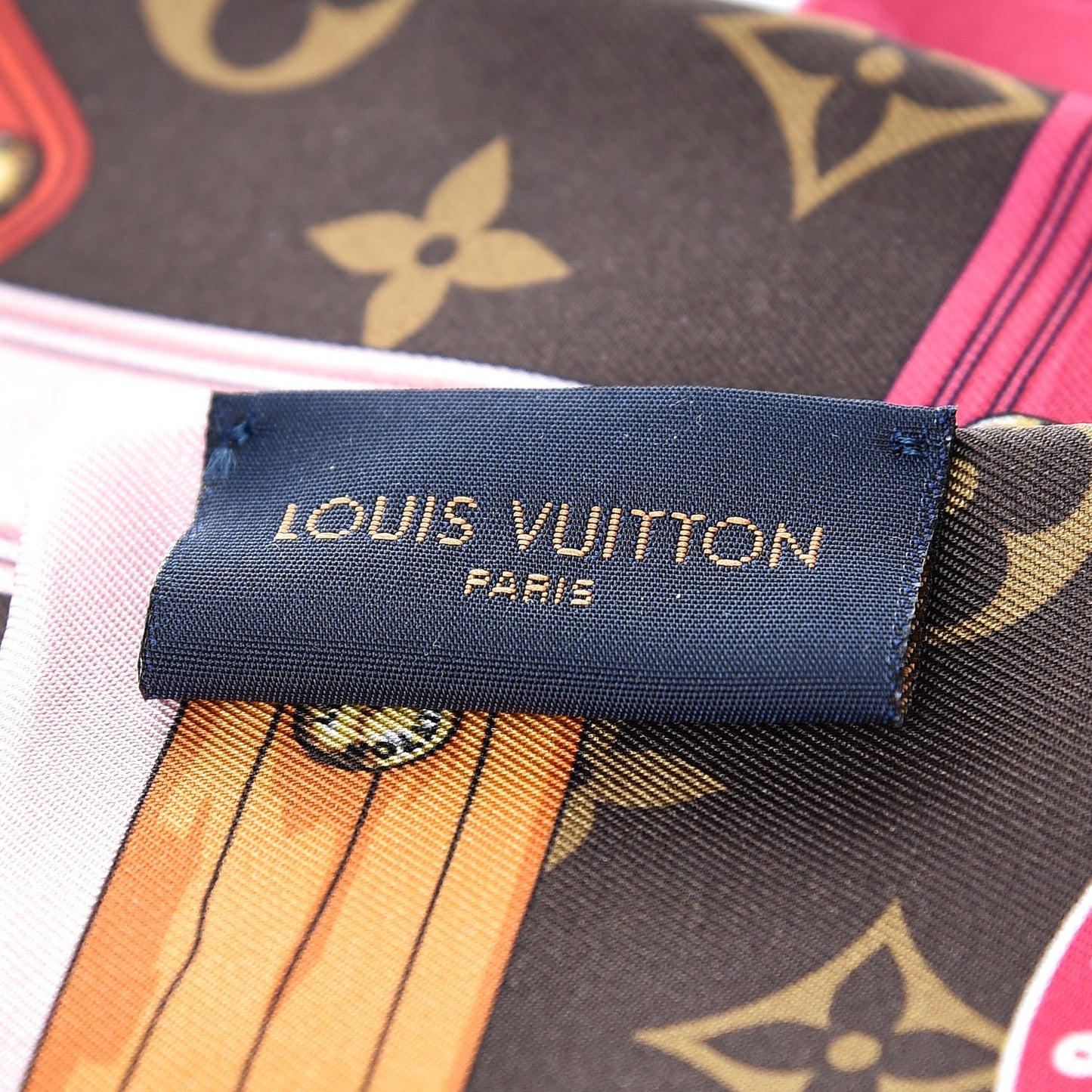 Silk Monogram Summer Trunks Bandeau Brown