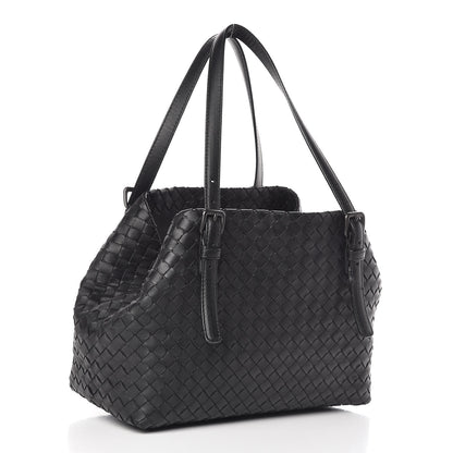 Bottega Veneta Nappa Intrecciato Seamless Tote Black 3 of 10