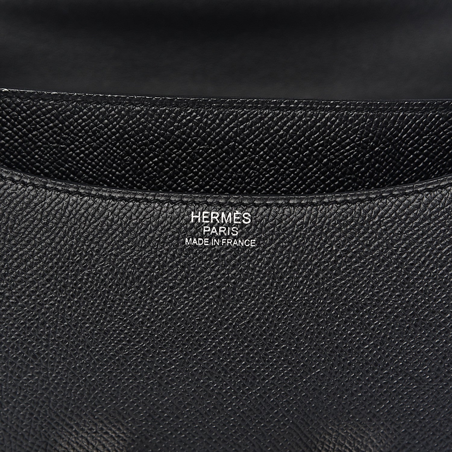 Hermes Epsom Enamel Constance 24 Black Bleu Saint Cyr 6 of 27