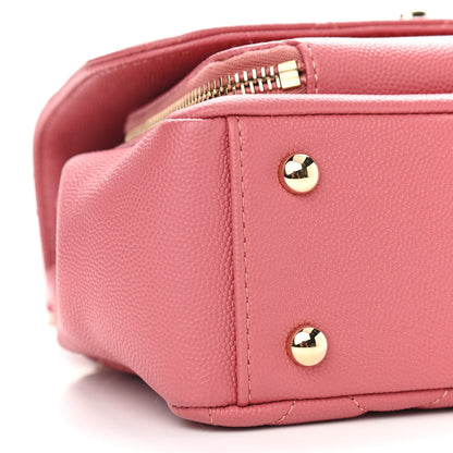 Chanel Caviar Quilted Small Business Affinity Flap Pink 9 of 11
