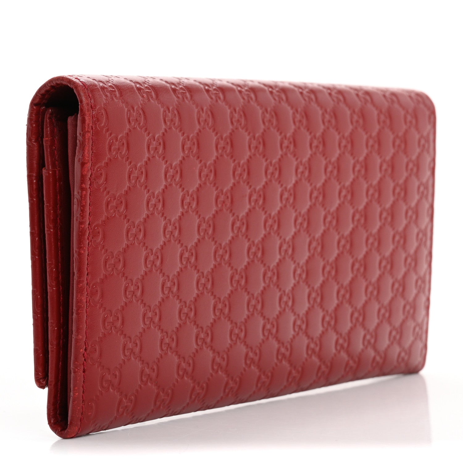 Gucci Soft Microguccissima Continental Wallet Red 3 of 14