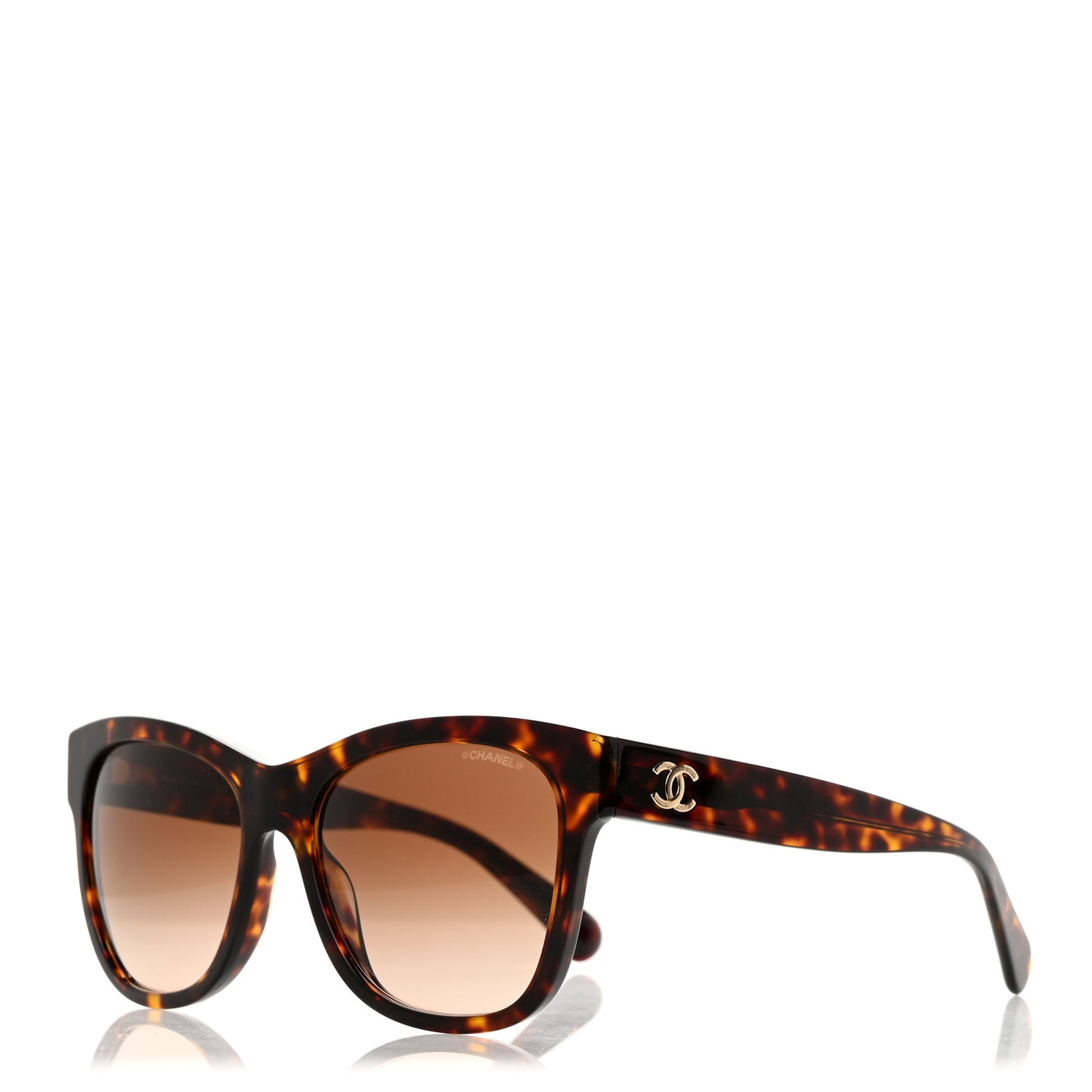 Acetate Runway Square Sunglasses 5380 Dark Tortoise