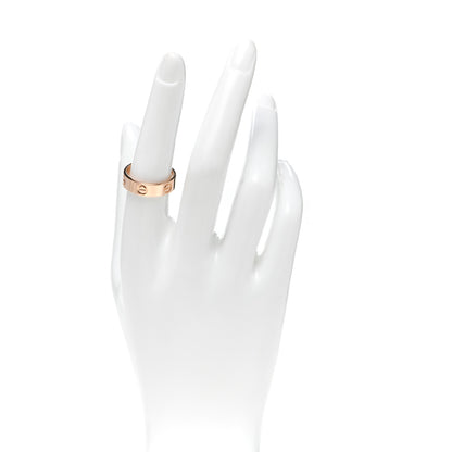 Cartier 18K Pink Gold 5.5mm LOVE Ring 56 7.5 3 of 10
