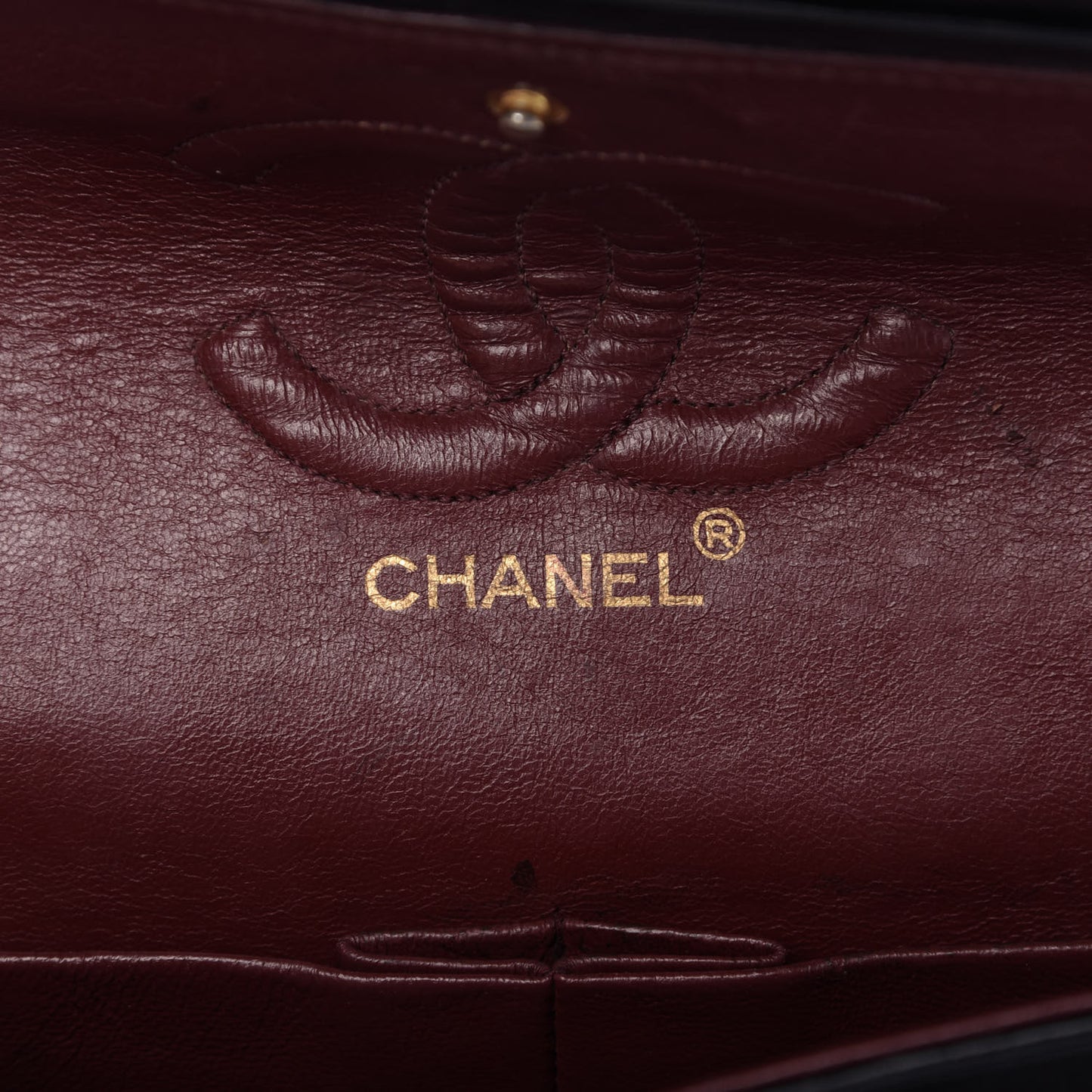 Lambskin Quilted Small Double Flap Black