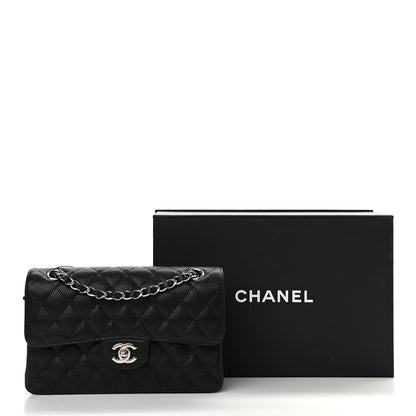 Chanel Caviar Quilted Small Double Flap Black 11 of 11