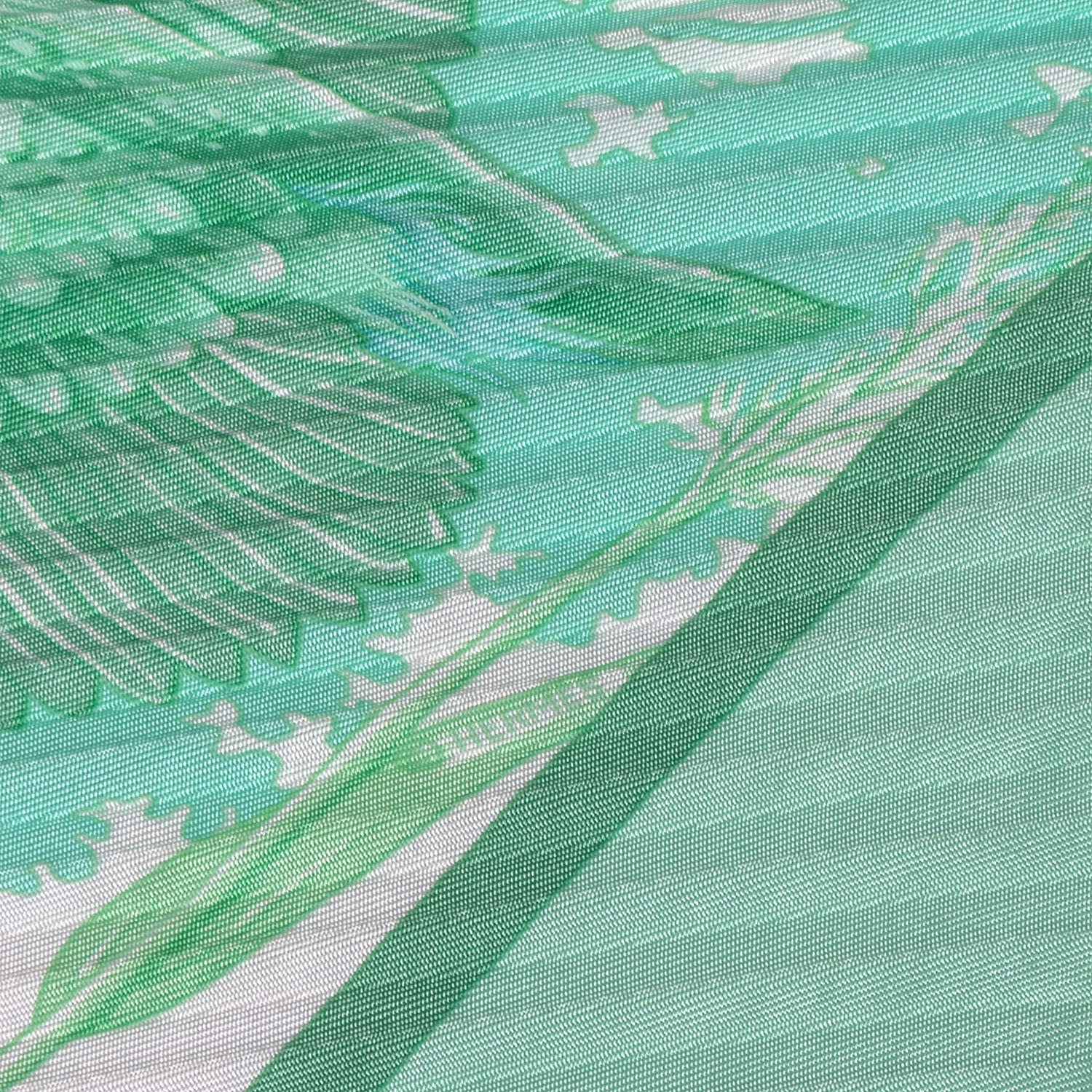 Hermes Silk Plisse Au Bord de L'Eau Scarf 90 6 of 7