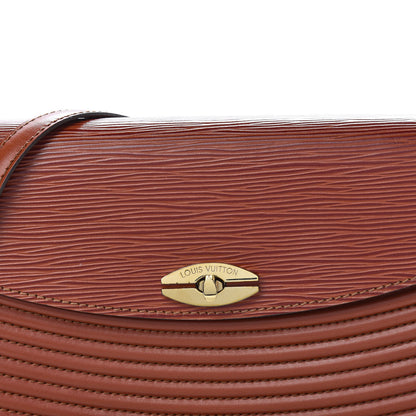 Louis Vuitton Epi Pochette Presbourg Kenyan Fawn 10 of 13