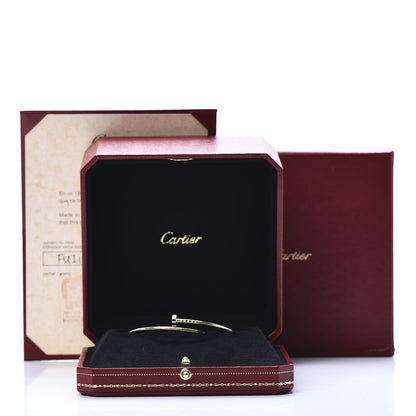 Cartier 18K Yellow Gold Small Juste Un Clou Bracelet 17 5 of 5