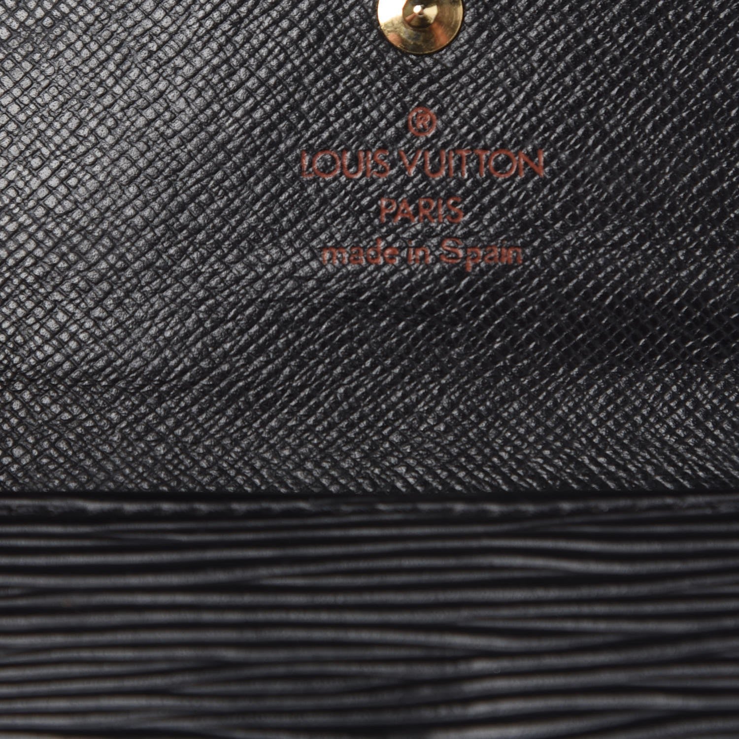 Louis Vuitton Epi Multicles 4 Key Holder Black 6 of 8