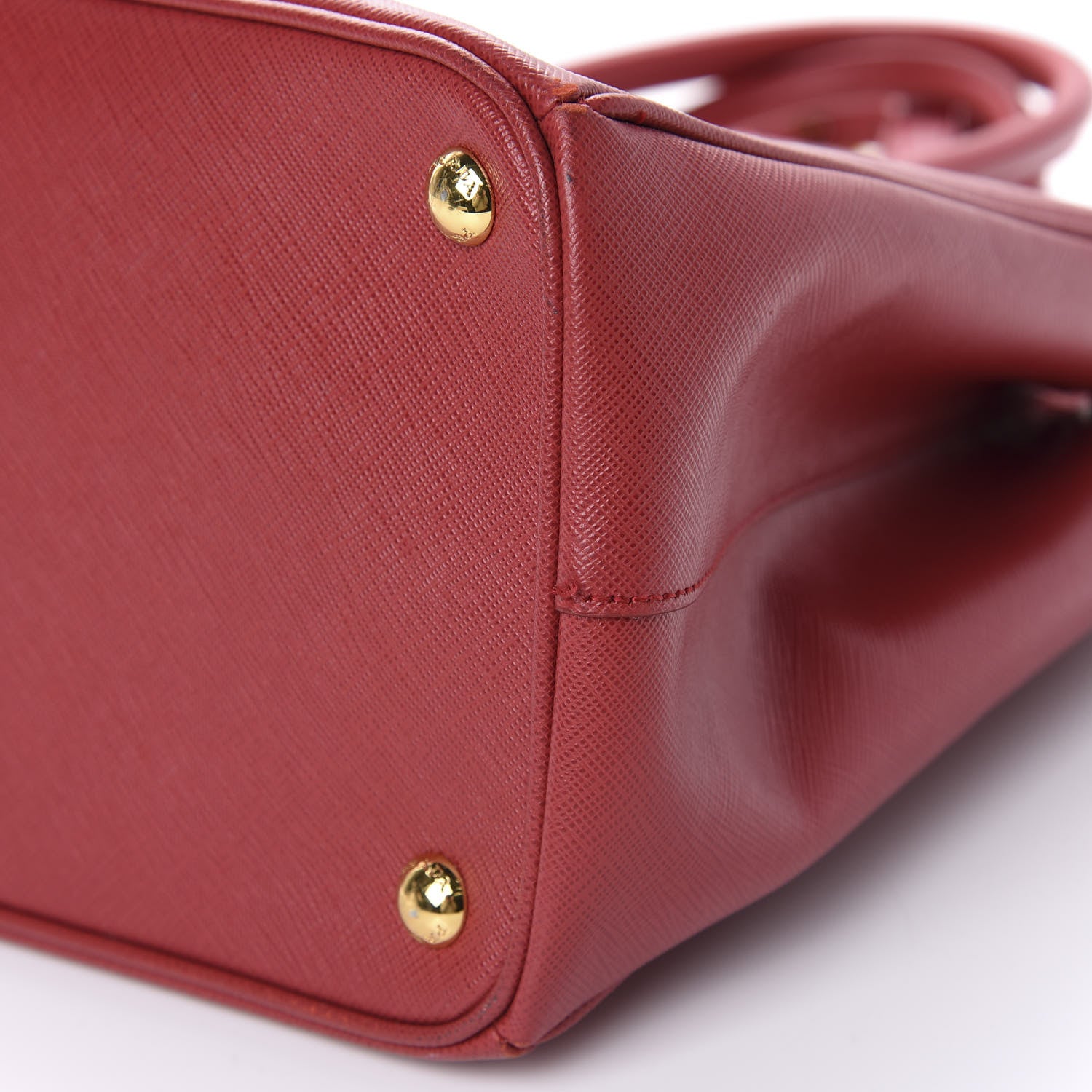 Prada Saffiano Medium Galleria Double Zip Tote Fuoco 7 of 11