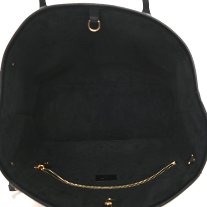 Louis Vuitton Empreinte Monogram Giant Broderies Neverfull MM Cream Black 6 of 12