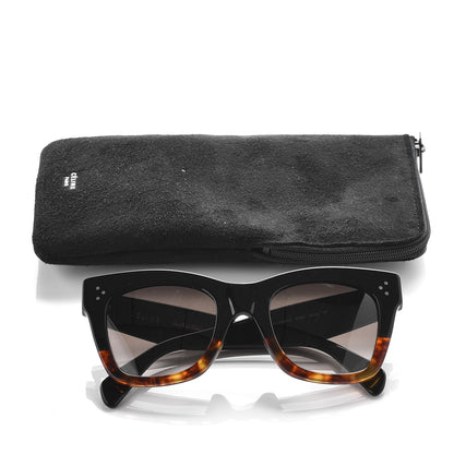 Celine Catherine Sunglasses CL 41098/F/S Black Havana 8 of 8