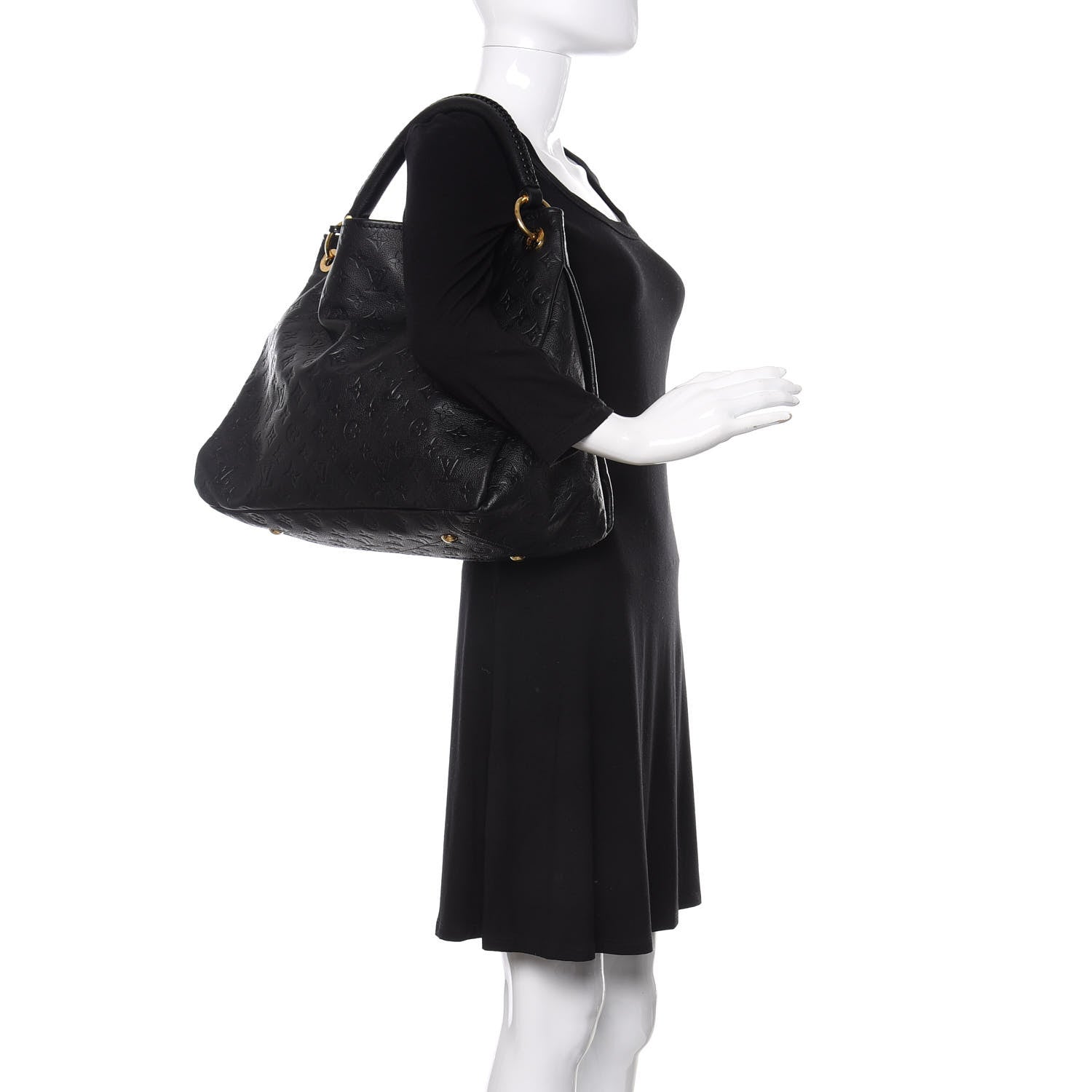 Louis Vuitton Empreinte Artsy MM Black 2 of 12