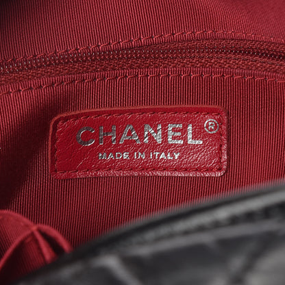 Chanel Aged Calfskin Quilted Medium Gabrielle Hobo Black 6 of 9