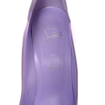 Christian Louboutin Patent Hot Chick 100 Pumps 41 Lilac Smoke 11 of 14