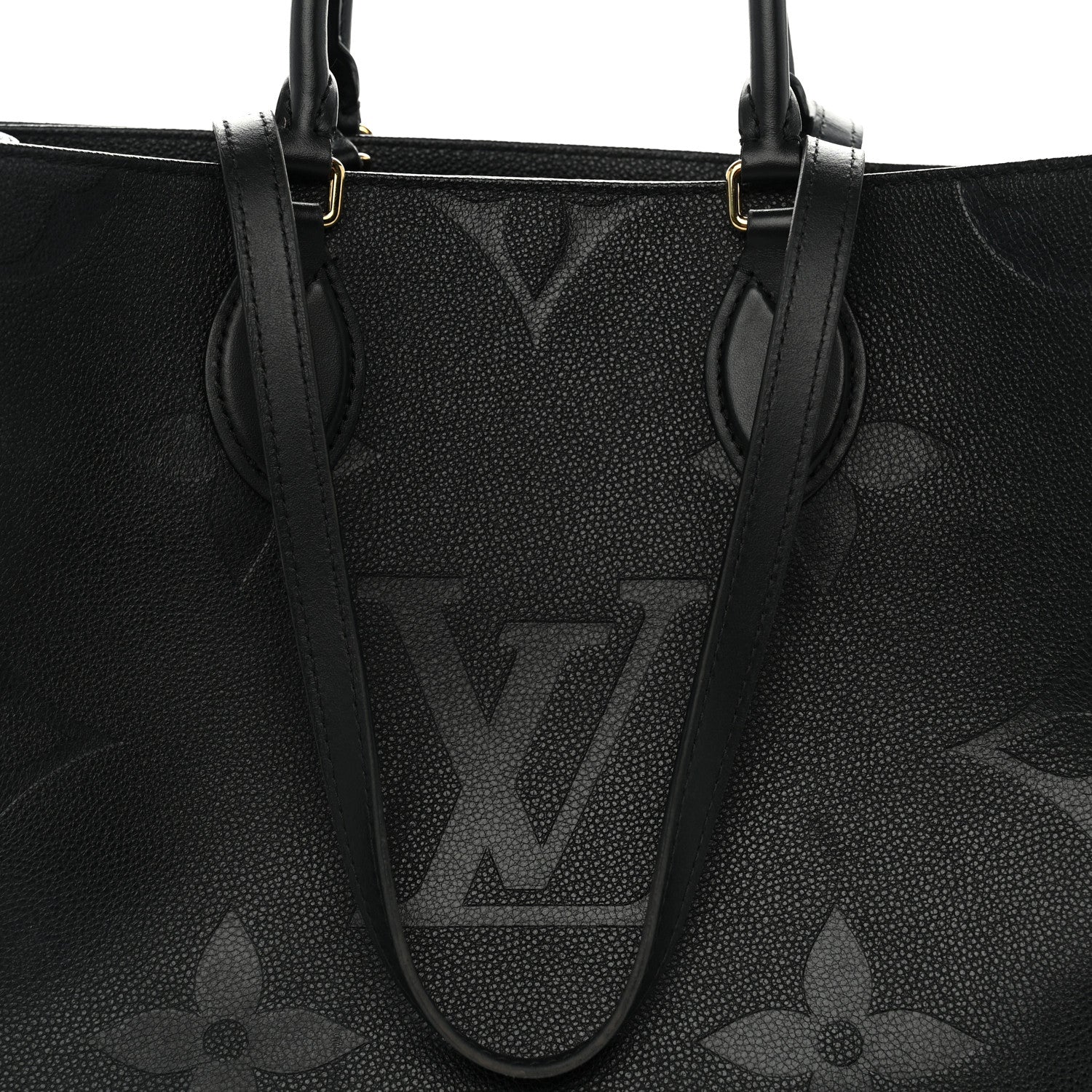 Louis Vuitton Empreinte Monogram Giant Onthego MM Black 7 of 15