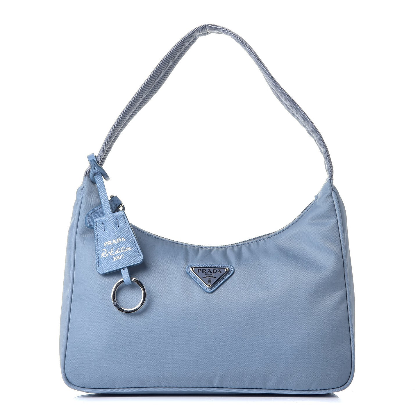 Tessuto Nylon Mini Re-Edition 2000 Bag Astrale
