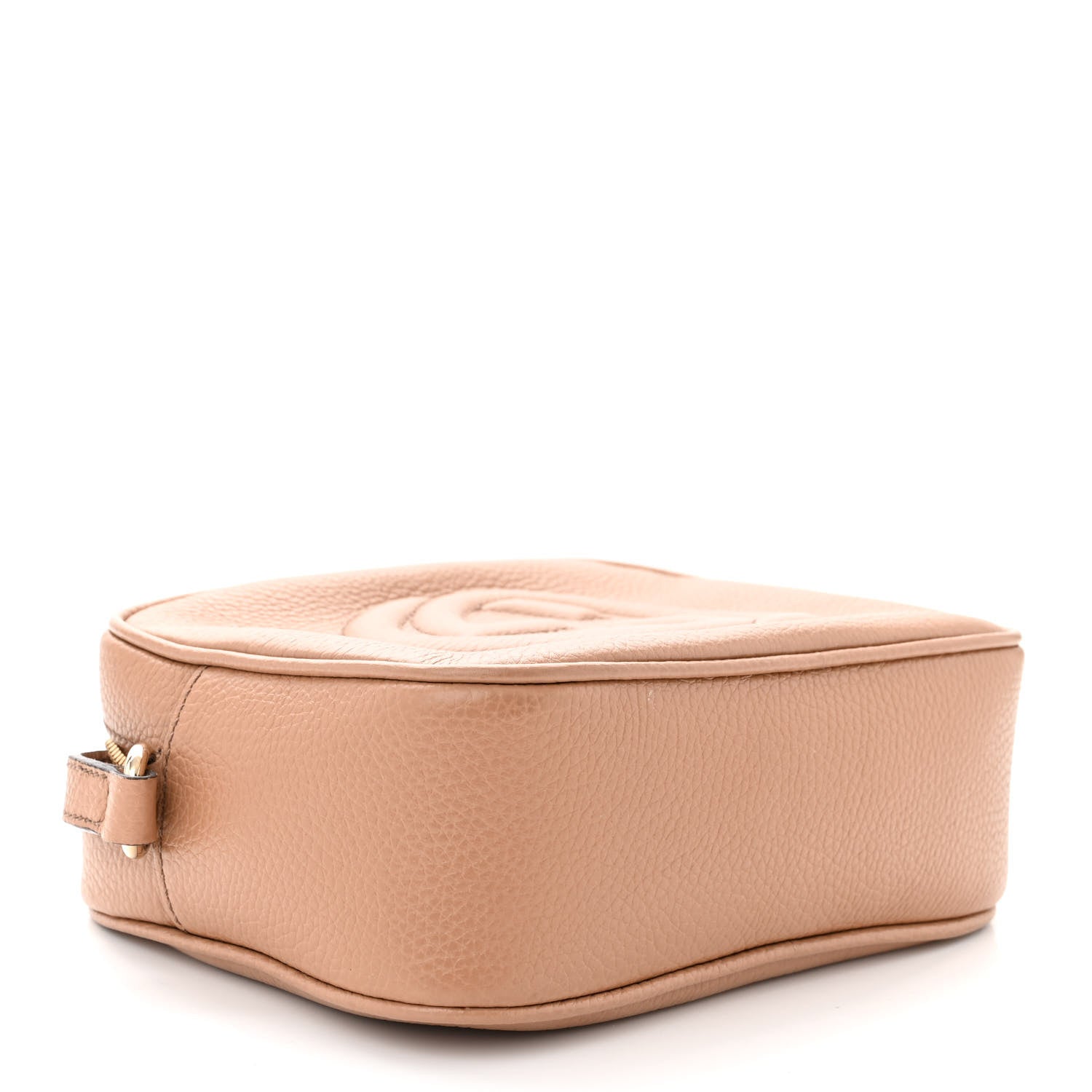 Gucci Pebbled Calfskin Small Soho Disco Bag Camelia 4 of 12