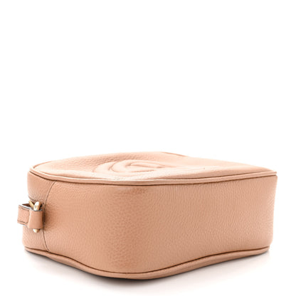 Gucci Pebbled Calfskin Small Soho Disco Bag Camelia 4 of 12