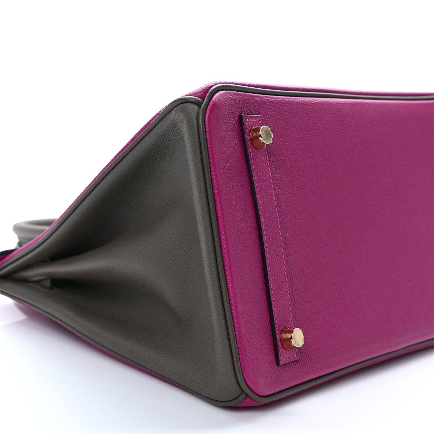 Epsom Horseshoe Birkin 30 Rose Poupre Etain