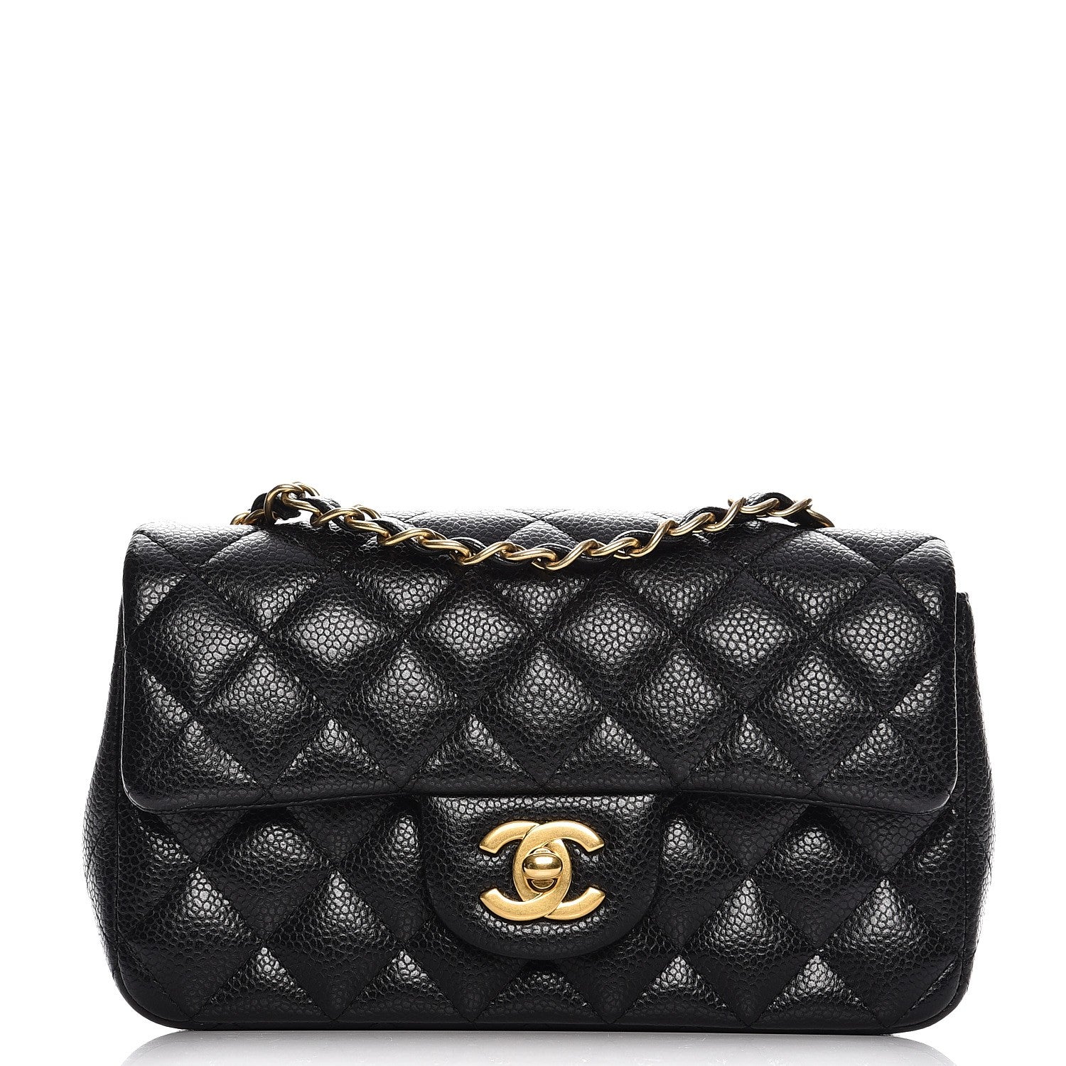 Chanel Caviar Quilted Mini Rectangular Flap Black 1 of 8