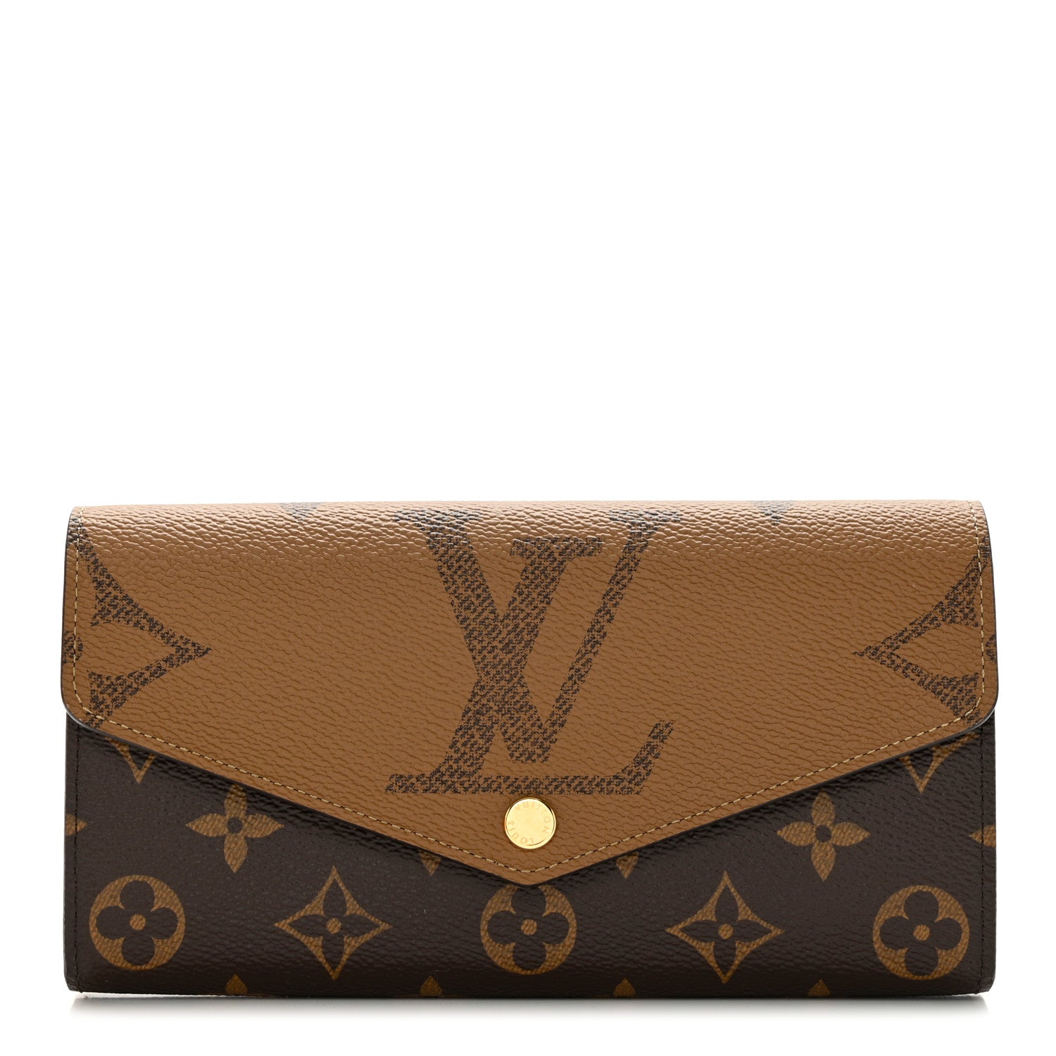 Louis Vuitton Reverse Monogram Giant Sarah Wallet 1 of 10