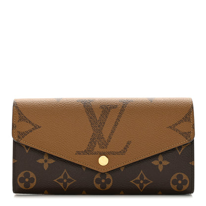 Louis Vuitton Reverse Monogram Giant Sarah Wallet 1 of 10