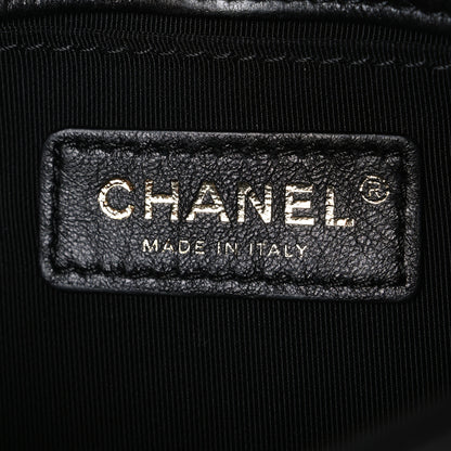 Chanel Calfskin Quilted Flap Waist Bag Black 6 of 10