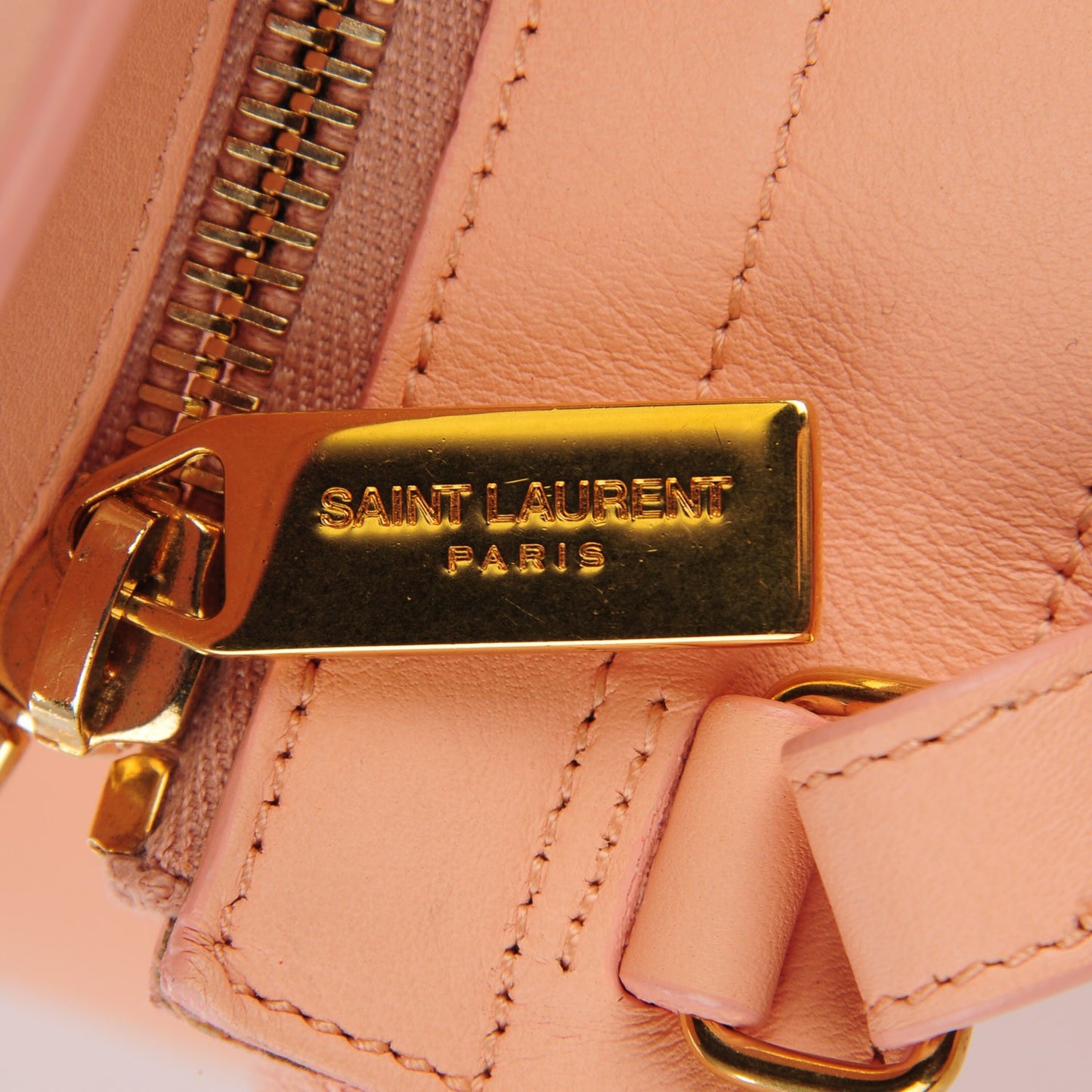 Calfskin Small Classic Y Cabas Blush
