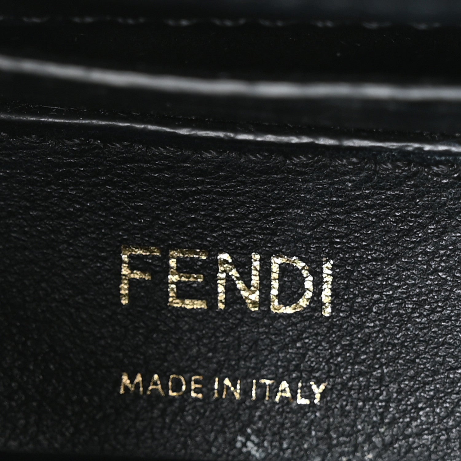 Fendi Vitello Fluffy Logo Small Shopping Bag Rosa Quarzo Black 6 of 12