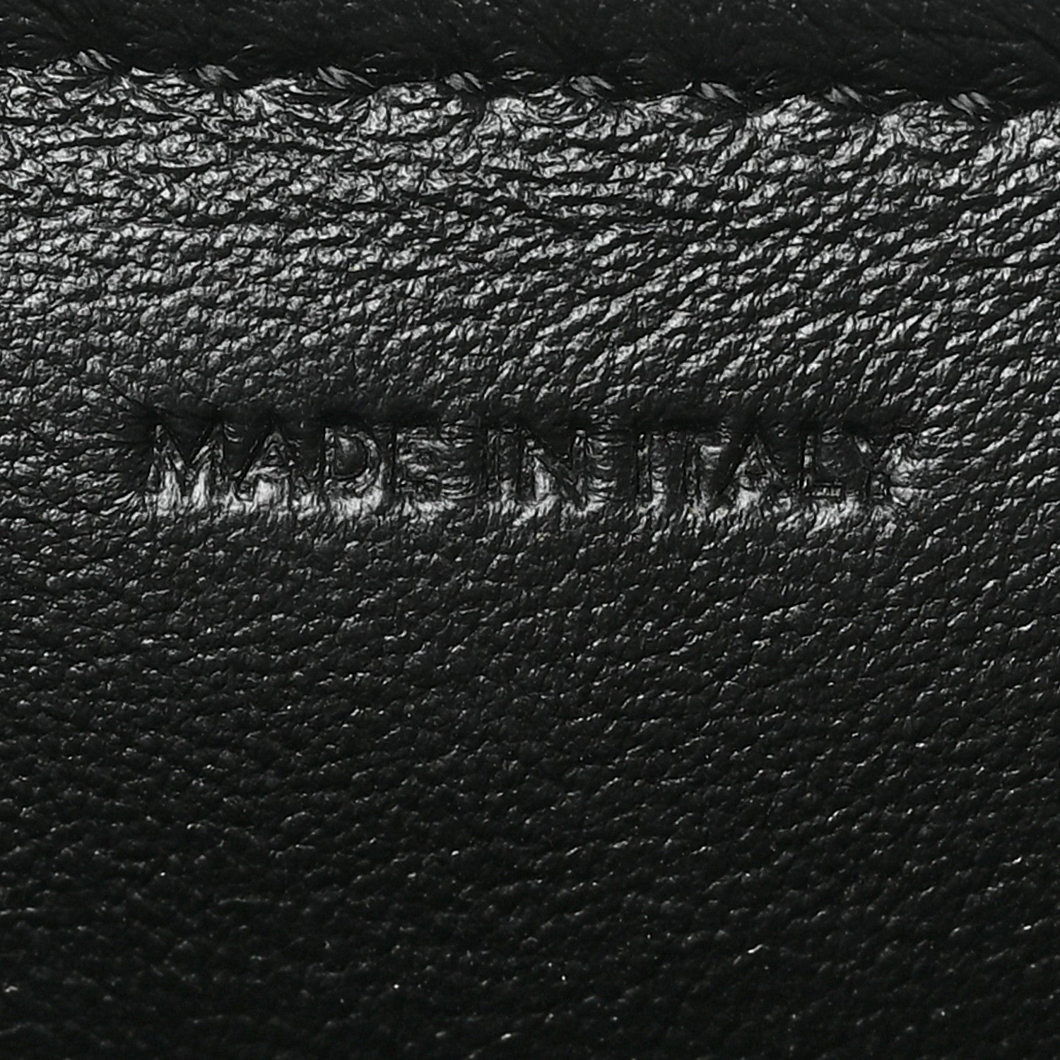 Celine Satinated Calfskin Mini 16 Top Handle Bag Black 7 of 9