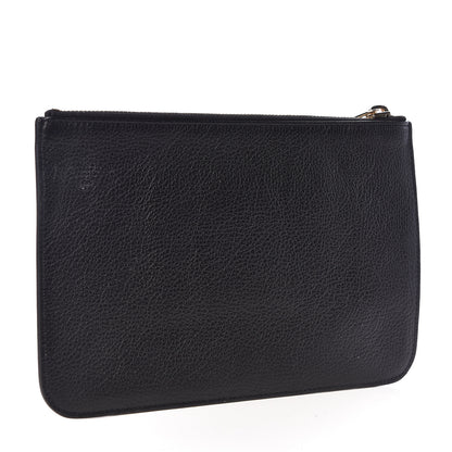 Mulberry Glossy Goatskin Tree Pouch Black 3 of 7