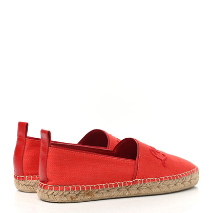 Louis Vuitton Canvas Waterfall Espadrille 39 Rouge 4 of 10