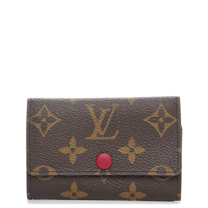 Louis Vuitton Monogram 6 Key Multicles Holder Fuchsia 1 of 7
