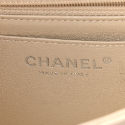 Chanel Caviar Quilted Mini Rectangular Flap Light Beige 6 of 10