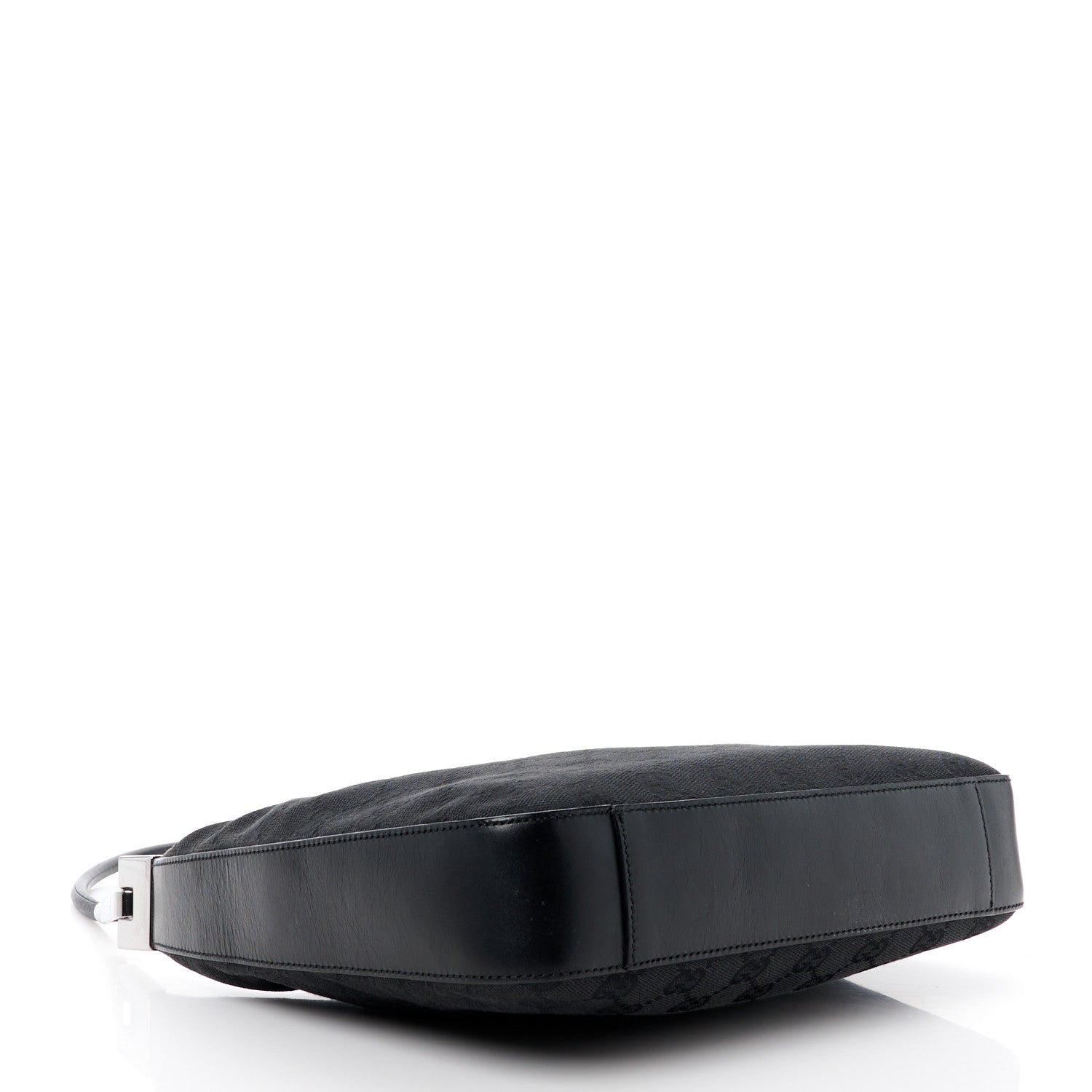Gucci Monogram GG Small Clasp Hobo Black 4 of 12