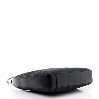 Gucci Monogram GG Small Clasp Hobo Black 4 of 12