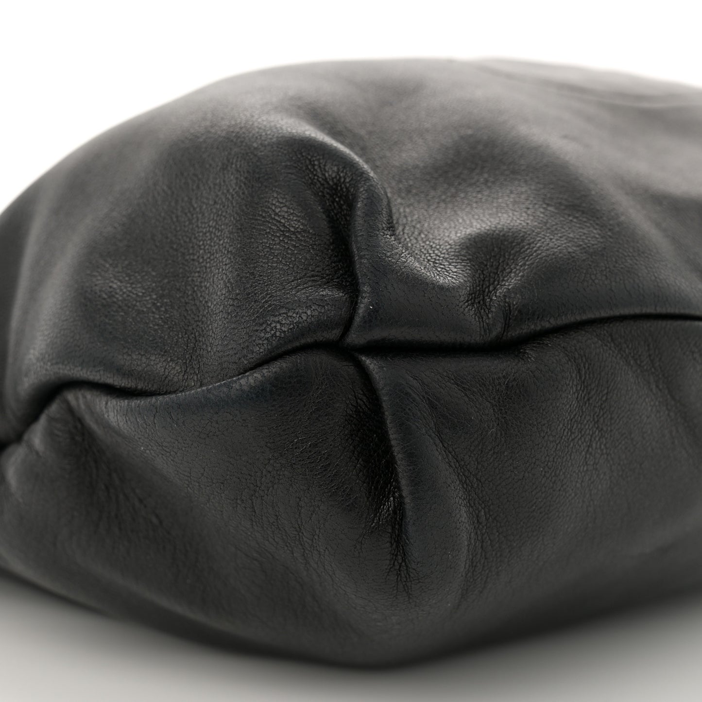 Lambskin Soft and Chain Small Hobo Black