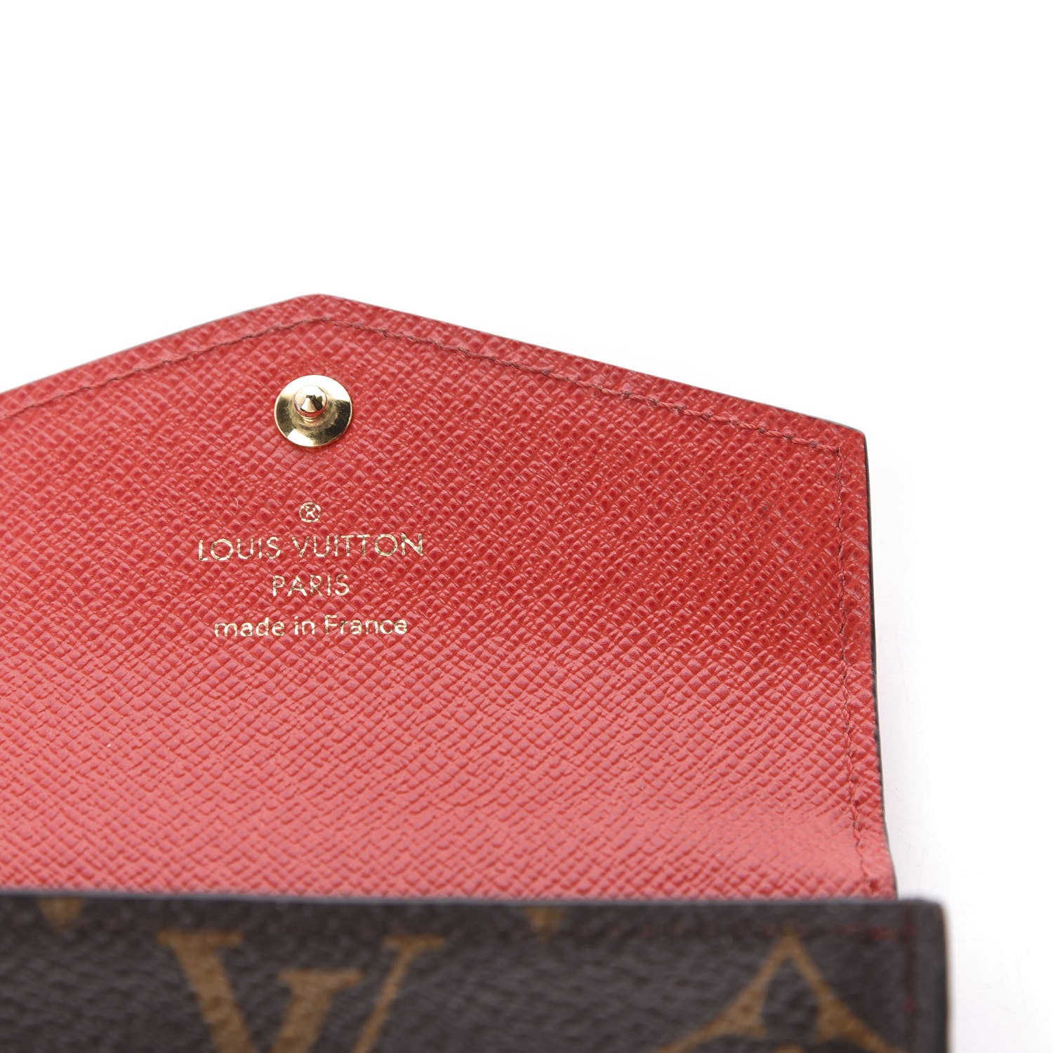 Louis Vuitton Monogram Sarah Multicartes Coquelicot 8 of 8