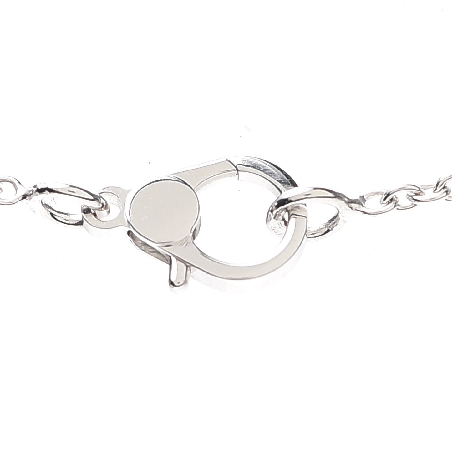 18K White Gold Diamond Finesse Pendant Necklace