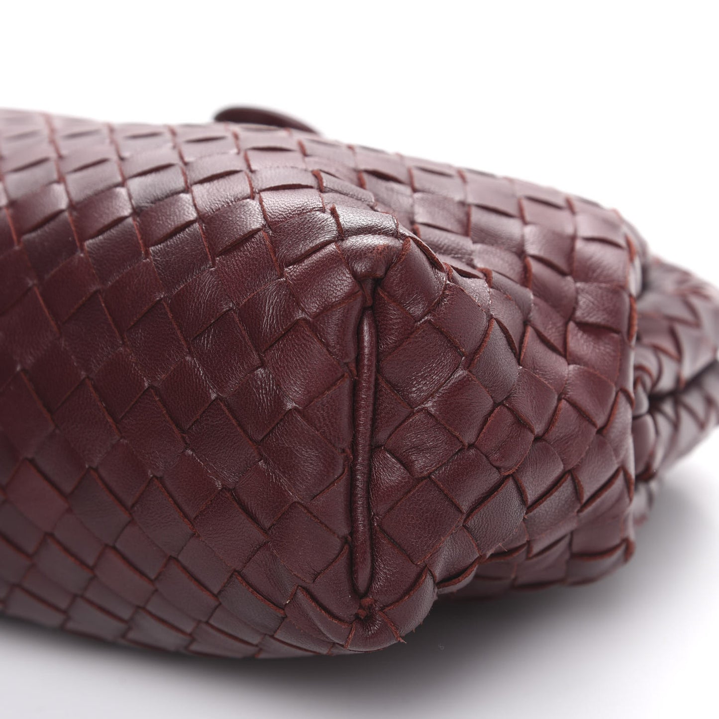 Nappa Intrecciato The Lauren 1980 Clutch Gigolo Red