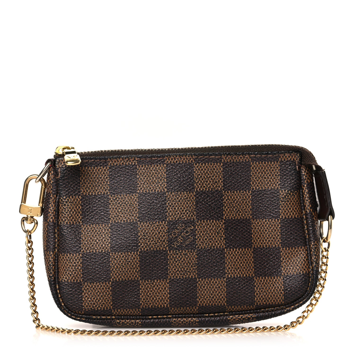 Louis Vuitton Damier Ebene Mini Pochette Accessories 1 of 9