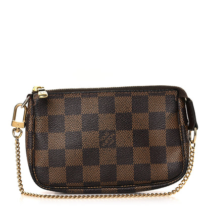 Louis Vuitton Damier Ebene Mini Pochette Accessories 1 of 9