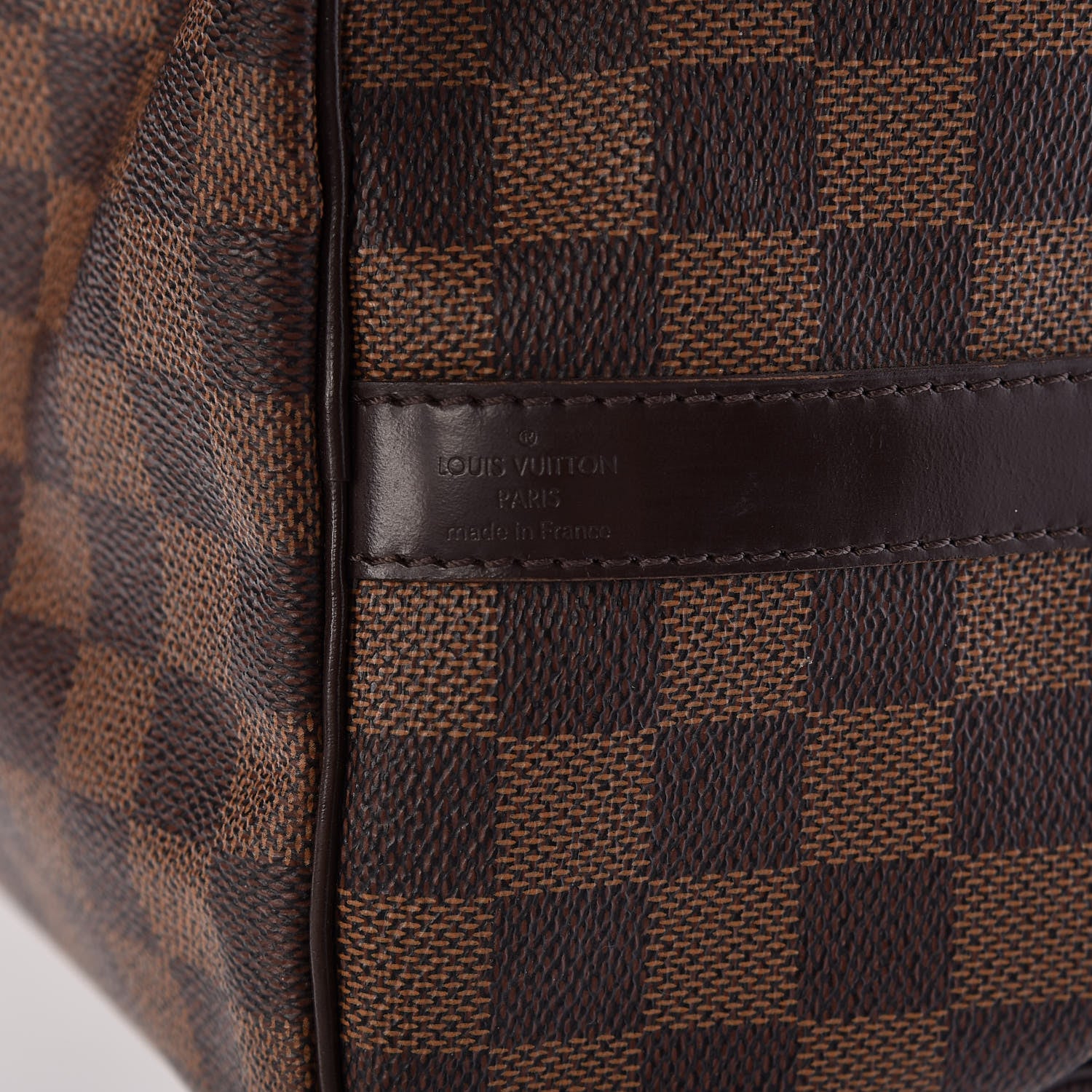 Louis Vuitton Damier Ebene Speedy Bandouliere 30 9 of 11